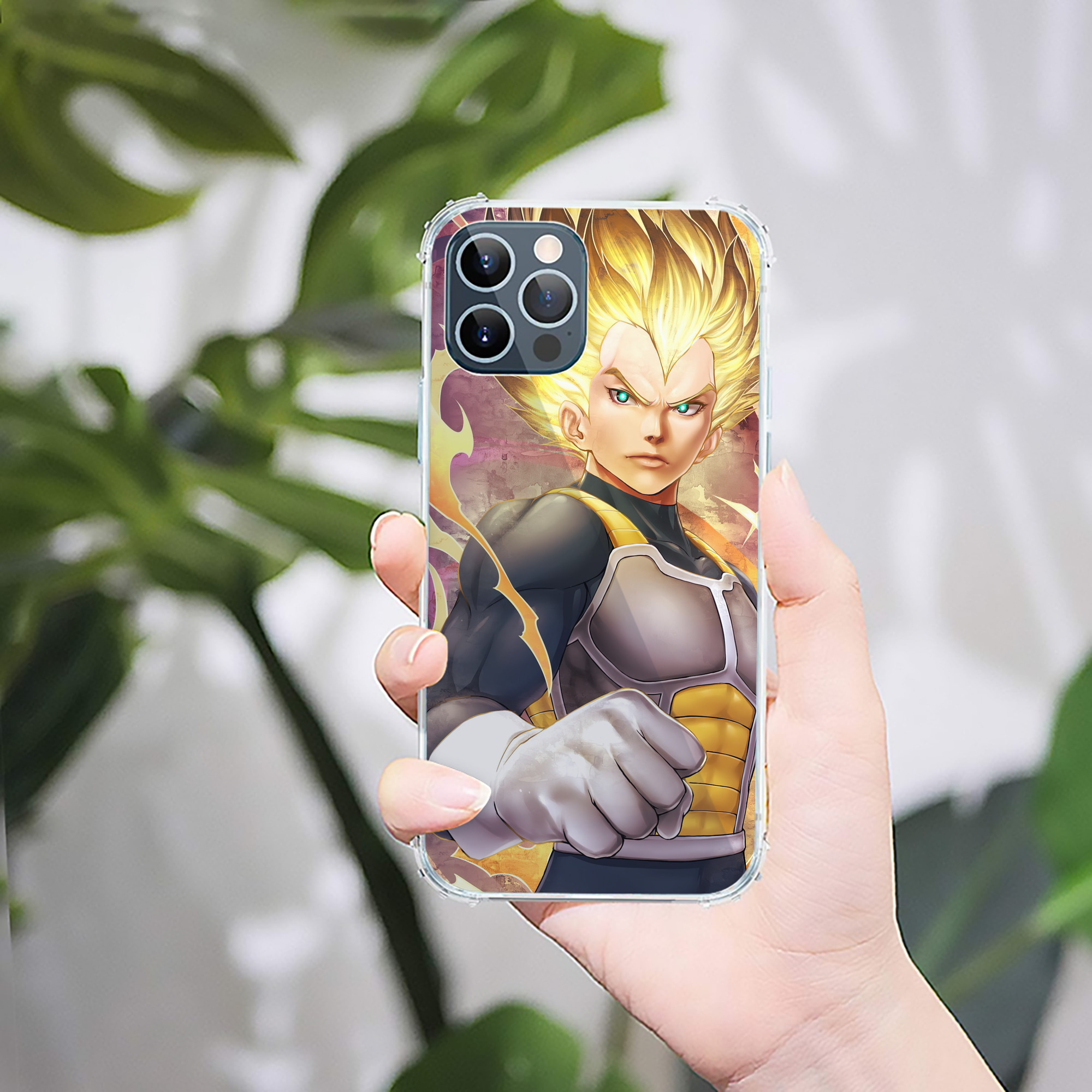 （画像用） ドラゴンボール DRAGON BALL 【iPhone 12シリーズ対応】透明スマホケース（クリアソフトケース）